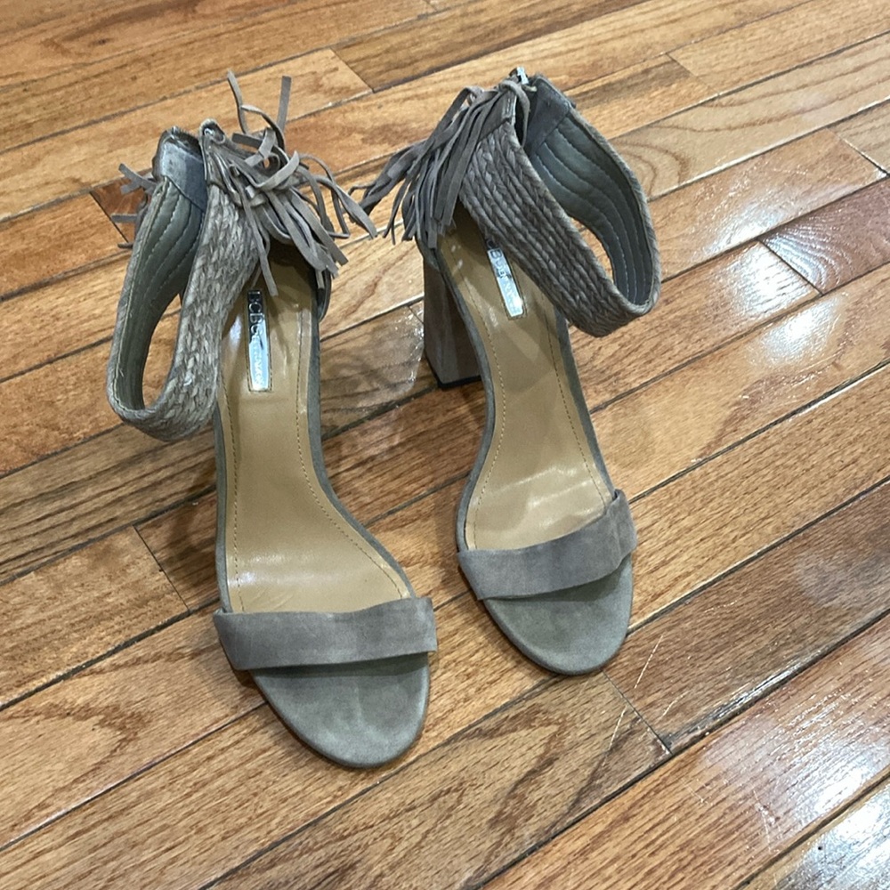BCBG Generation Fringe Heeled Sandal